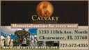 Calvary Catholic Cemetery logo
